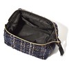Francfranc Franc Tweed Wire Pouch, Black