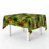 Xtremepads Hemp Leaves On Pattern Pattern - Square Linen Tablecloth,