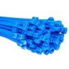 HORZEFIX Cable Ties Pack of 100 Blue Long Stable UV