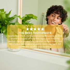 Weleda Calendula Toothpaste, Fluoride Free, Sensitive Gums, Antibacterial, SLS Free, Certified Natural, Organic, Vegan, Mint-Free, Fennel Flavour, 75ml