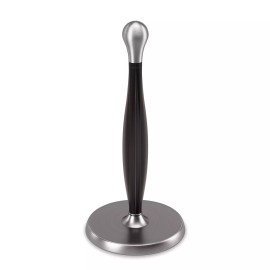 Umbra Tug Modern Nickel Stand Up Paper Towel Holder Easy One Handed Tear