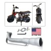 andrei-x 3 Stage Exhaust Header for Coleman RB100 105cc /