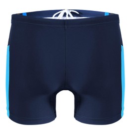 Sesto Senso Mens Swim Aquashorts Swimming Trunks Drawstring Beach Swimwear Shorts BD 364 L Blue