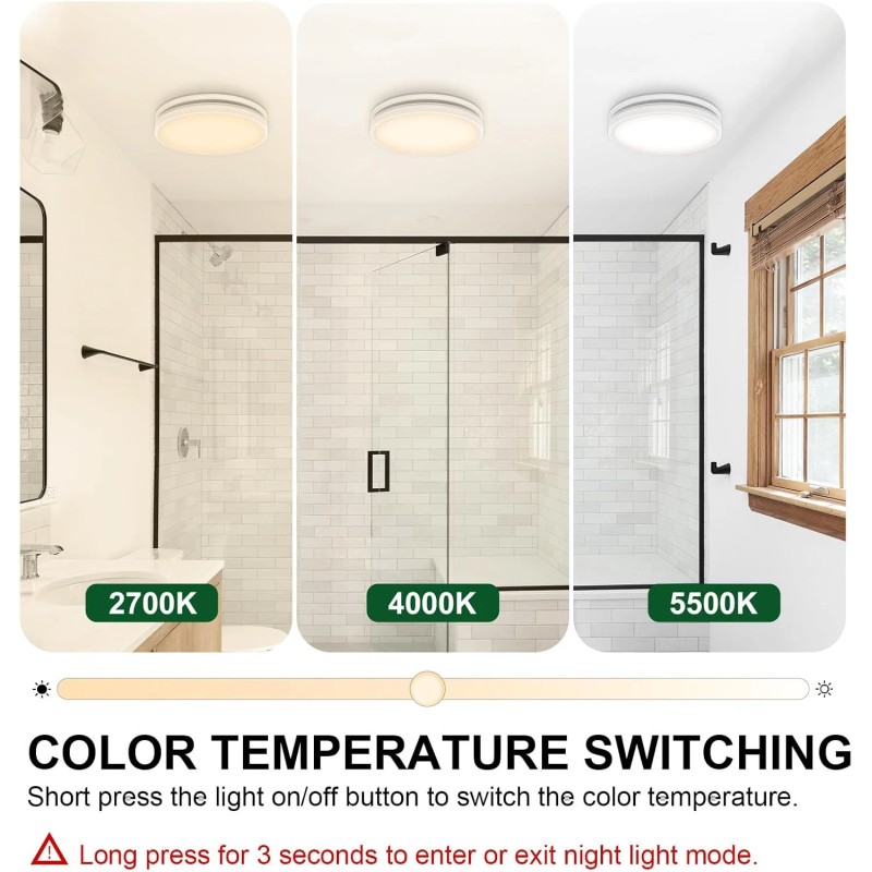 Akicon Dimmer Switch for Exhaust Fan with Light, Single Pole