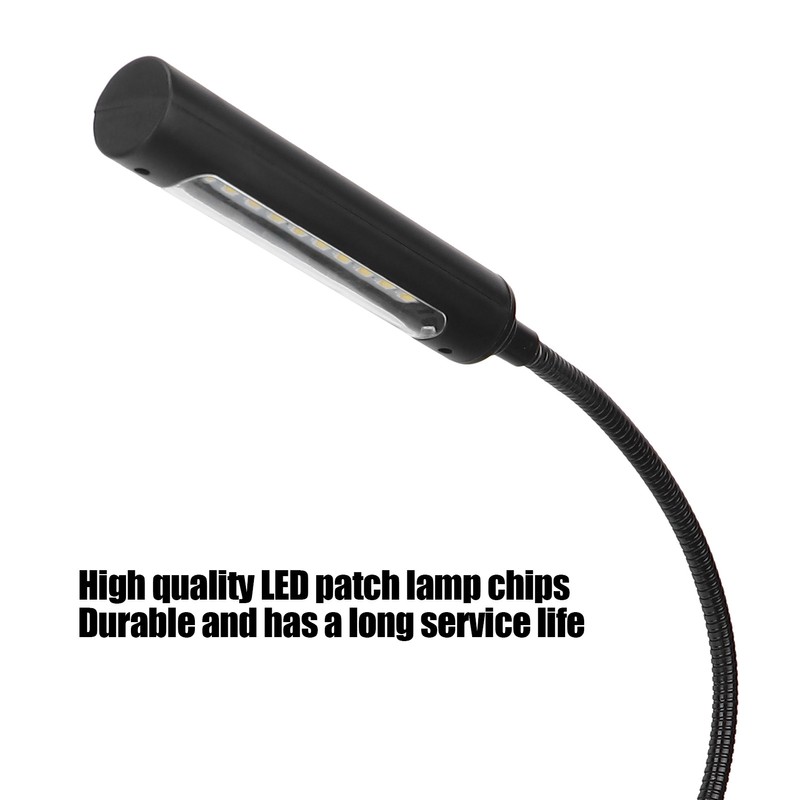 LED Clip On Light Eye Protection Tattoo Makeup USB Charging