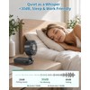 NORHOM Portable Handheld Fan with Ice Cooling, 100 Speed Rechargeable