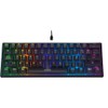 Teclado alámbrico led Rainbow Gamer para PCMac BASH-1002
