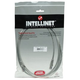 Intellinet Cat5E CABITL270 - Cable Conexión de Red Ethernet, 7.5 m (25 ft), Gris (Grey)