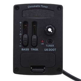 Ukulele 2 Band EQ Amplifier Equalizer Preamp Pickup Ukulele Accessories Ukulele Pickup Pickup Musical Instrument Accessories