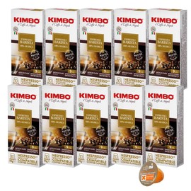 Nespresso Capsules Compatible Kimbo Kimbo Coffee Armonia 1 Box 10 Capsules 10 Boxes Total 100 Capsules