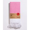 Luum® Set of 4 Hamam Guest Towels, Place Mats, Washable