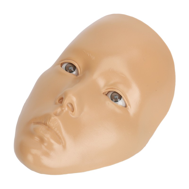 Silicone Makeup Practice Full Face Board with 20ml Cleansing Oil