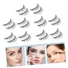 OHPHCALL 10 Pairs Natural False Eyelashes Fluffy Extensions Lightweight Easy