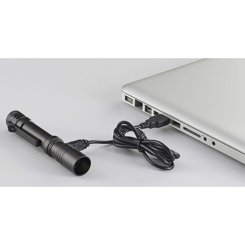 Streamlight 66320 MacroStream USB 500-Lumen 2000-Candela Rechargeable EDC Compact LED