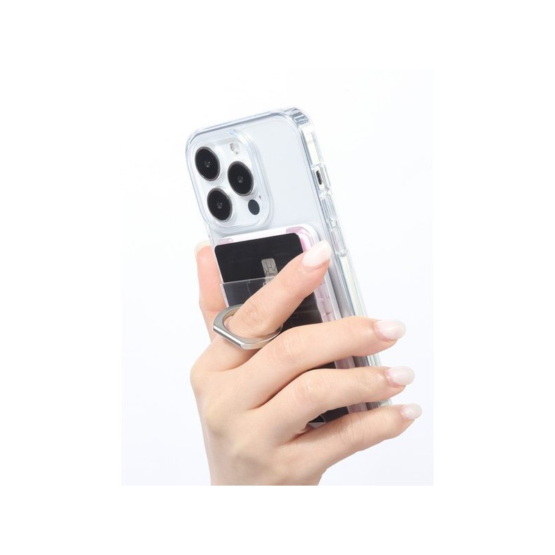 Designskin (신세계김해점)( 유니버셜 ) 맥세이프 카드포켓 스마트톡 - 클리어 ITM36588