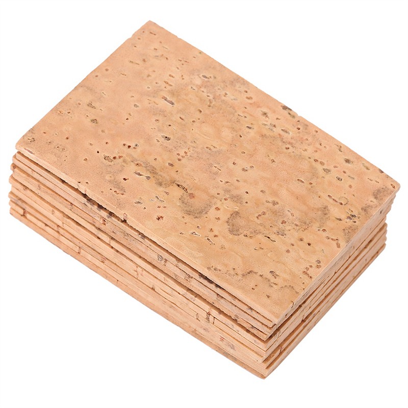 10PCS/Set Universal Saxophone Sax Neck Joint Cork Sheet Instrument Accessories