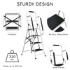 4 Step Ladder Folding Step Stool Ladder for Adults with