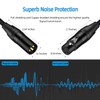 Premium XLR to XLR Cable (10 Feet 6-Pack) Noise-Canceling Balanced