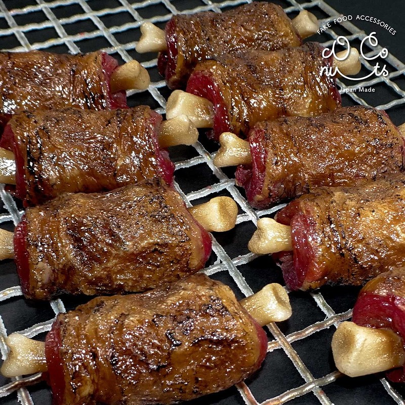 Food Sample Magnet, Manga Meat, 337M
