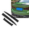 3PCS Car Universal Spoiler Thermal Stability Strong Grip Lightweight Rear
