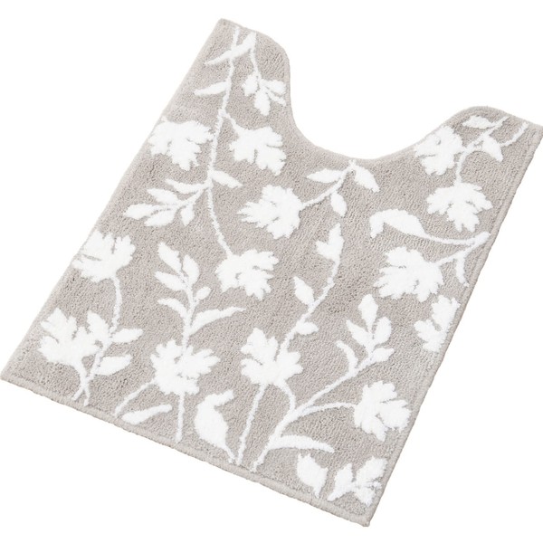 Senko 54275 New Silhouette Toilet Mat, Approx. 31.5 x 23.6