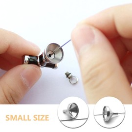 Mini Stainless Steel Urn Funnel Filler Kit - Complete Set with Jewelry Box, Cloth Bag, Screwdrivers for Cremation Ashes, Pet Memorials