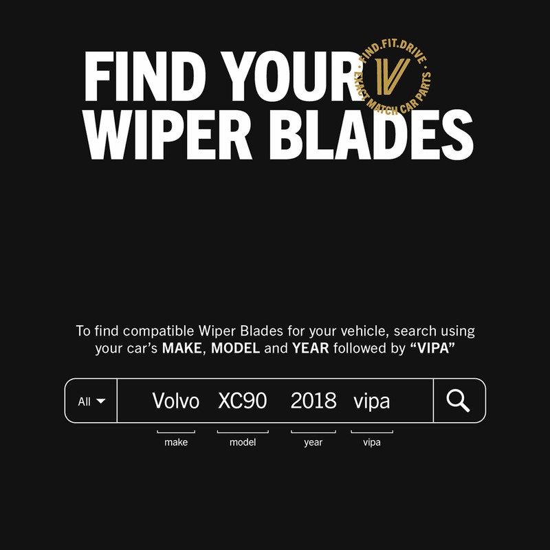 Premium Vipa Wiper Blade Kit | Fits: FORD GRAND C-MAX