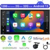 Vorally For 2003-2007 Toyota Sequoia Apple Carplay Android 13 Car