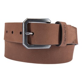 Carhartt Men's Saddle Leather Belt, Brown, 32