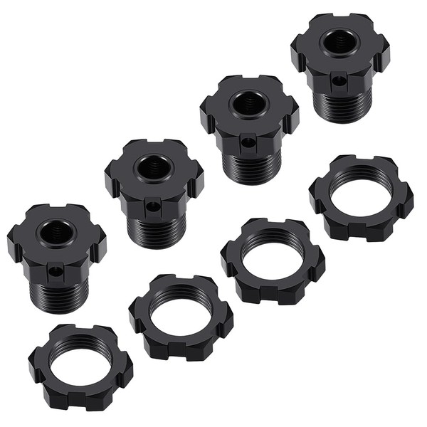 MOHERO 4Pcs 14mm to 17mm Wheel Hex Hub Adapters for