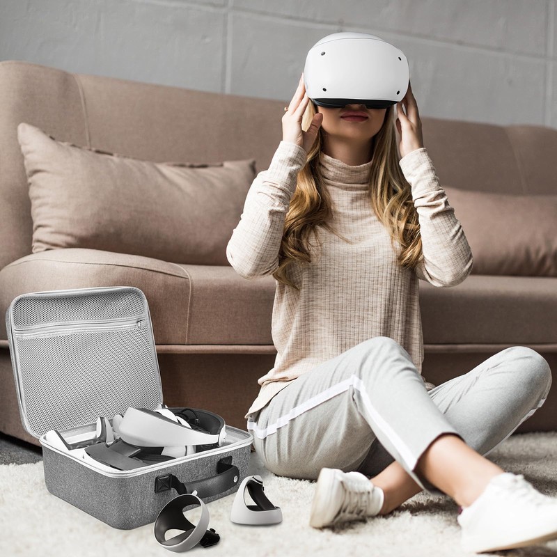 VORI Carrying Case for PSVR2 Gaming Headset and Touch Controllers