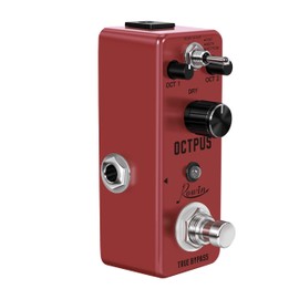 Rowin Octave Digital Octpus Guitar Effect Pedal for Electric Guitar and Bass LEF-3806