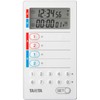 Tanita TD-427-WH Commercial Digital Timer, 100 Hour Meter, White, 3.5