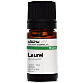 BIO - Laurel Essential Oil - 5mL - 100% Pure, Natural, Chemotyped and AB Certified - AROMA LABS (French Brand)