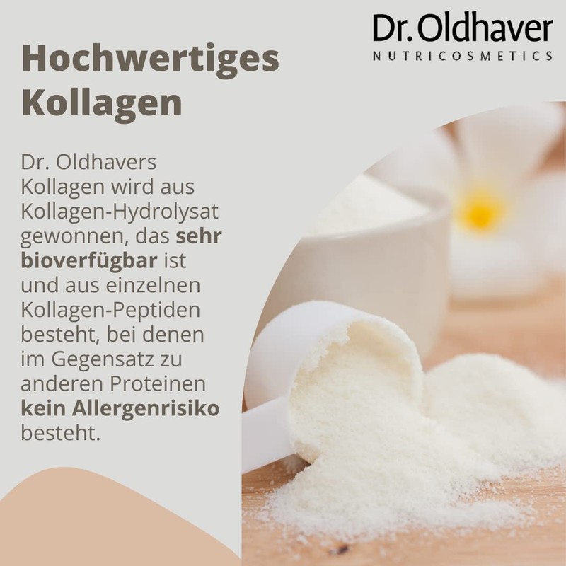 Dr. Oldhaver Collagen Capsules Made from Highly Available Collagen Hydrolysate