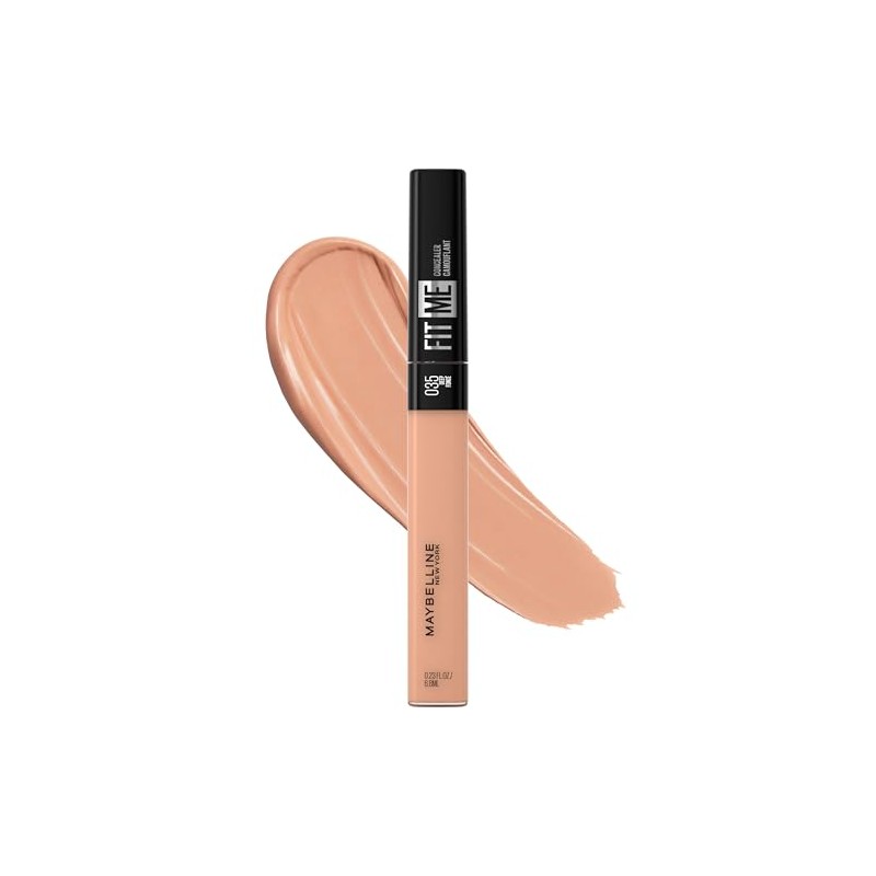 Maybelline Fit Me Liquid Concealer Makeup, Natural Coverage, Oil-Free, Deep,
