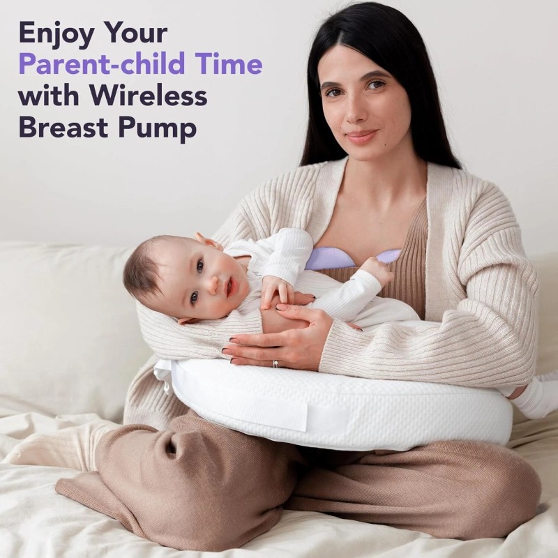 Dkmord Wearable Pumps for Breastfeeding with 3 Modes, 9 Levels,