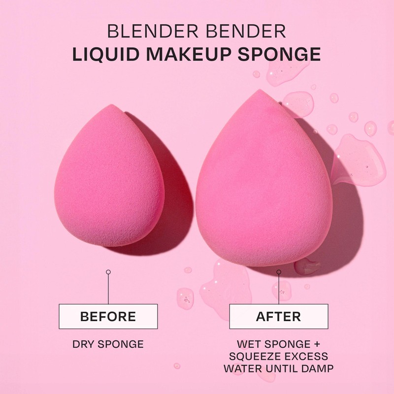 Freeman Blender Bender Makeup Sponge Set, For Liquid & Cream