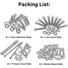 FBSCTMH Engine Bolt Kit Compatible with Electra Glide/Road Glide/Road King/Street