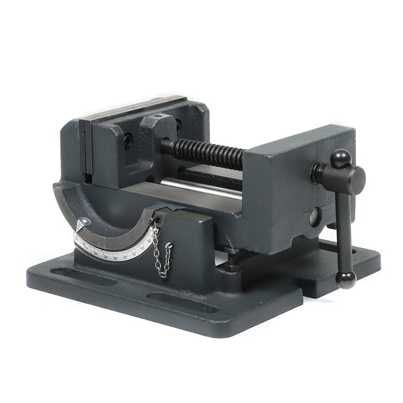 4' Drill Press Tilting Angle Vise 0-90 Degree Swivel Angle