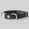 HUGO & HUDSON x HACKETT Tweed Dog Collar with Adjustable