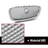 DOTCOM Front Upper Mesh Grille W/Emblem Compatible with Jaguar XF