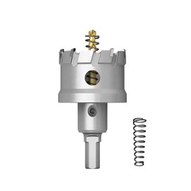 GSTK Upgrade Heavy Duty Carbide Hole Saw,Metal Steel Hole Saw Drill Bit,TCT Hole Cutter-Alloy Hardness Upgrade, Life Upgrade,Use for Stainless Steel, mild Steel, Iron, Copper,etc (45mm|1-25/32")