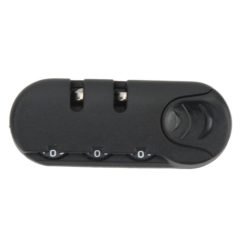 Alomejor Luggage Lock 3 Digits Suitcase Password Security Lock Travel