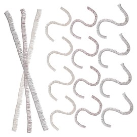 DOITOOL 15pcs DIY Doll Eyelashes Strip Adorable False Eyelashes for Doll Dress Up Versatile Styling Options Includes and