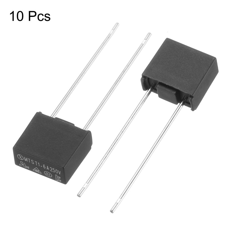 QUARKZMAN 10pcs DIP Mounted Miniature Square Carrier Micro Fuse for