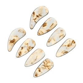 CORHAD Guzheng Practice Fake Nails 8pcs Protective Nail Covers Material Easy to Clean