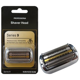 New Electric Shaver Replacement Head for Br-aun Series 9-92B-All Series 9 Electric Razors 9290cc,9291cc,9370cc,9293s,9385cc,9390cc,9330s,9296cc,Precision Replacement by XSPANDER