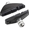 Clarks CPS250 Elite Road Brake Pads Integral Block W/ Angle Adjustment for Shimano, Tektro, 55 mm, Black