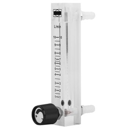 LZQ-7 Flow Meter 1-10Lpm Flow Gas Flow Meter Oxygen Flow Meter with Control Valve for Oxygen/Air/Gas